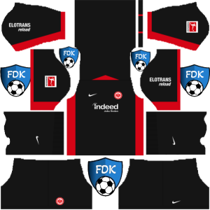 Eintracht Frankfurt dls kit 2025 away