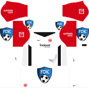 Eintracht Frankfurt dls kit 2025 home
