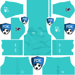 Everton FC dls kit 2025 gk away