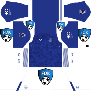 Everton FC dls kit 2025 home