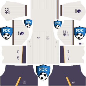 Everton FC dls kit 2025 third