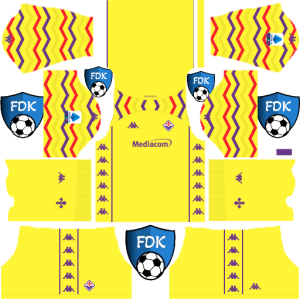 Fiorentina dls kit 2025 gk home