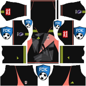 Fulham FC dls kit 2025 gk third temp