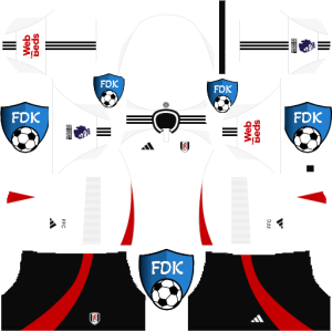 Fulham FC dls kit 2025 home temp