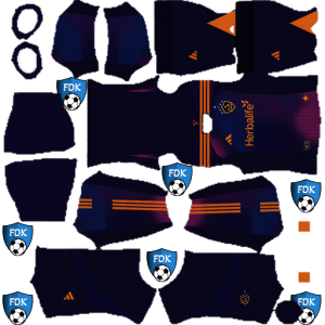 LA Galaxy kit dls 2025 away temp