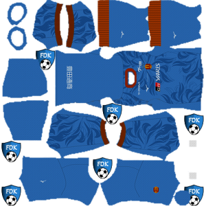 Nagoya Grampus kit dls 2025 gk away temp