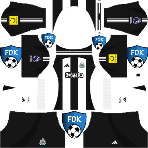 Newcastle United F.C dls kit 2025 home