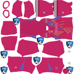 Newcastle United FC kit dls 2025 gk away temp