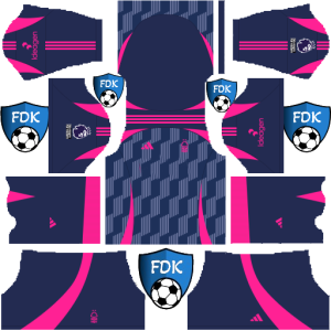 Nottingham Forest dls kit 2025 away