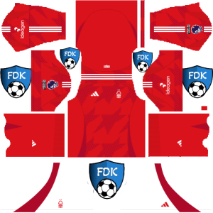 Nottingham Forest dls kit 2025 home