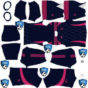 Nottingham Forest fc kit dls 2025 away temp