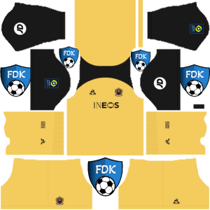 OGC Nice dls kit 2025 gk home