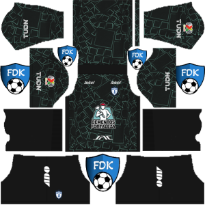 Pachuca FC dls kit 2025 gk away