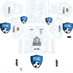 Pachuca FC dls kit 2025 gk home