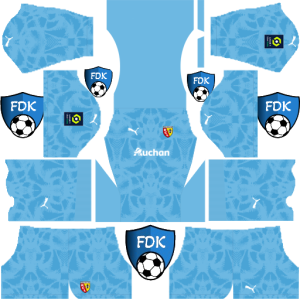 RC Lens dls kit 2025 gk away