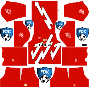 Rayo Vallecano dls kit 2025 away