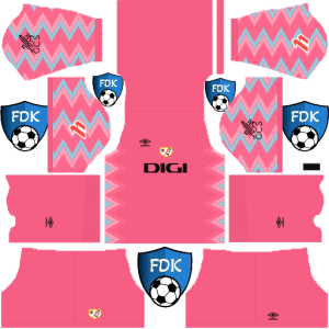 Rayo Vallecano dls kit 2025 gk away