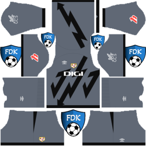 Rayo Vallecano dls kit 2025 third