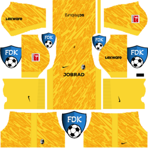 SC Freiburg dls kit 2025 gk away