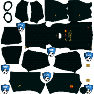 Selangor FC kit dls 2025 gk home temp