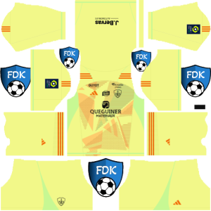 Stade Brestois dls kit 2025 gk home