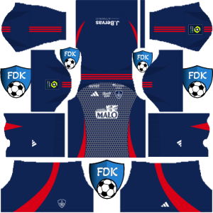 Stade Brestois dls kit 2025 third