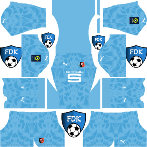 Stade Rennais dls kit 2025 gk home