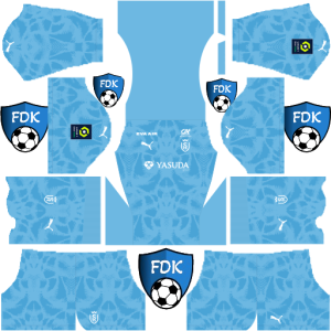 Stade de Reims dls kit 2025 gk third