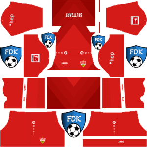 Stuttgart fc dls kit 2025 away