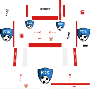 Stuttgart fc dls kit 2025 home