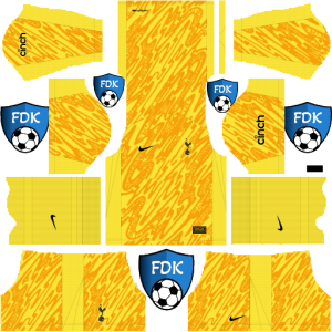Tottenham Hotspur FC dls kit 2025 gk third temp