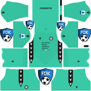 Udinese Calcio dls kit 2025 gk home