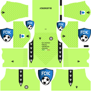 Udinese Calcio dls kit 2025 gk third