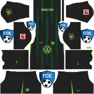 VfL Wolfsburg dls kit 2025 away