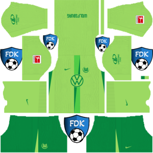 VfL Wolfsburg dls kit 2025 home