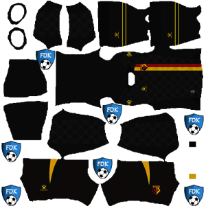 Watford FC kit dls 2025 away temp