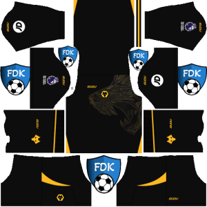 Wolverhampton Wanderers FC dls kit 2025 away