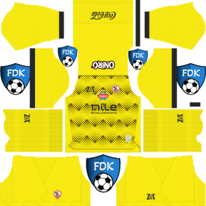 Zamalek SC kit dls 2025 gk home