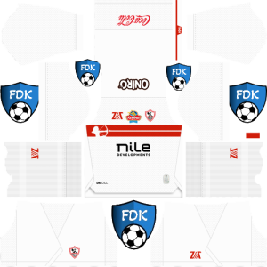 Zamalek SC kit dls 2025 home