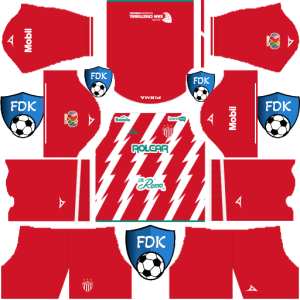 club necaxa dls kit 2025 home