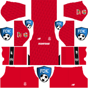 deportivo toluca fc dls kit 2025 home