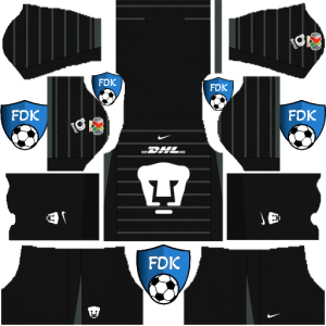 pumas unam dls kit 2025 gk away