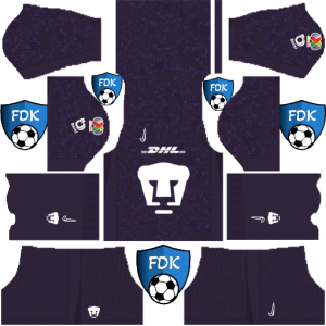 pumas unam dls kit 2025 third