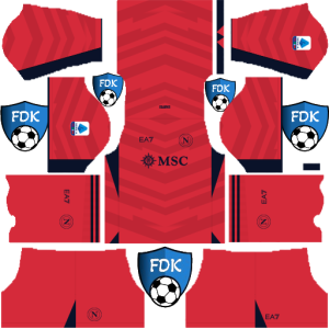 ssc Napoli dls kit 2025 gk home