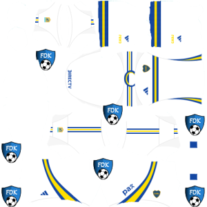 Boca Juniors kit dls 2025 away