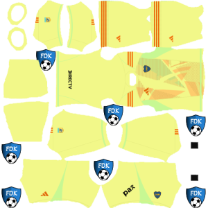 Boca Juniors kit dls 2025 gk away