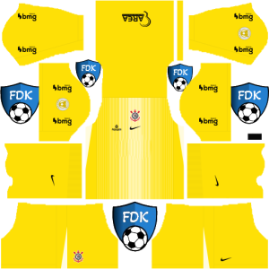 Corinthians dls kit 2025 gk away