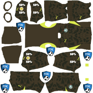 Palmeiras kit dls 2025 gk away