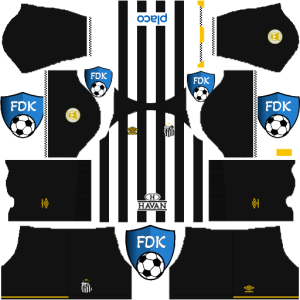 Santos FC dls kit 2025 away