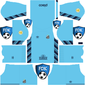 Santos FC dls kit 2025 gk away